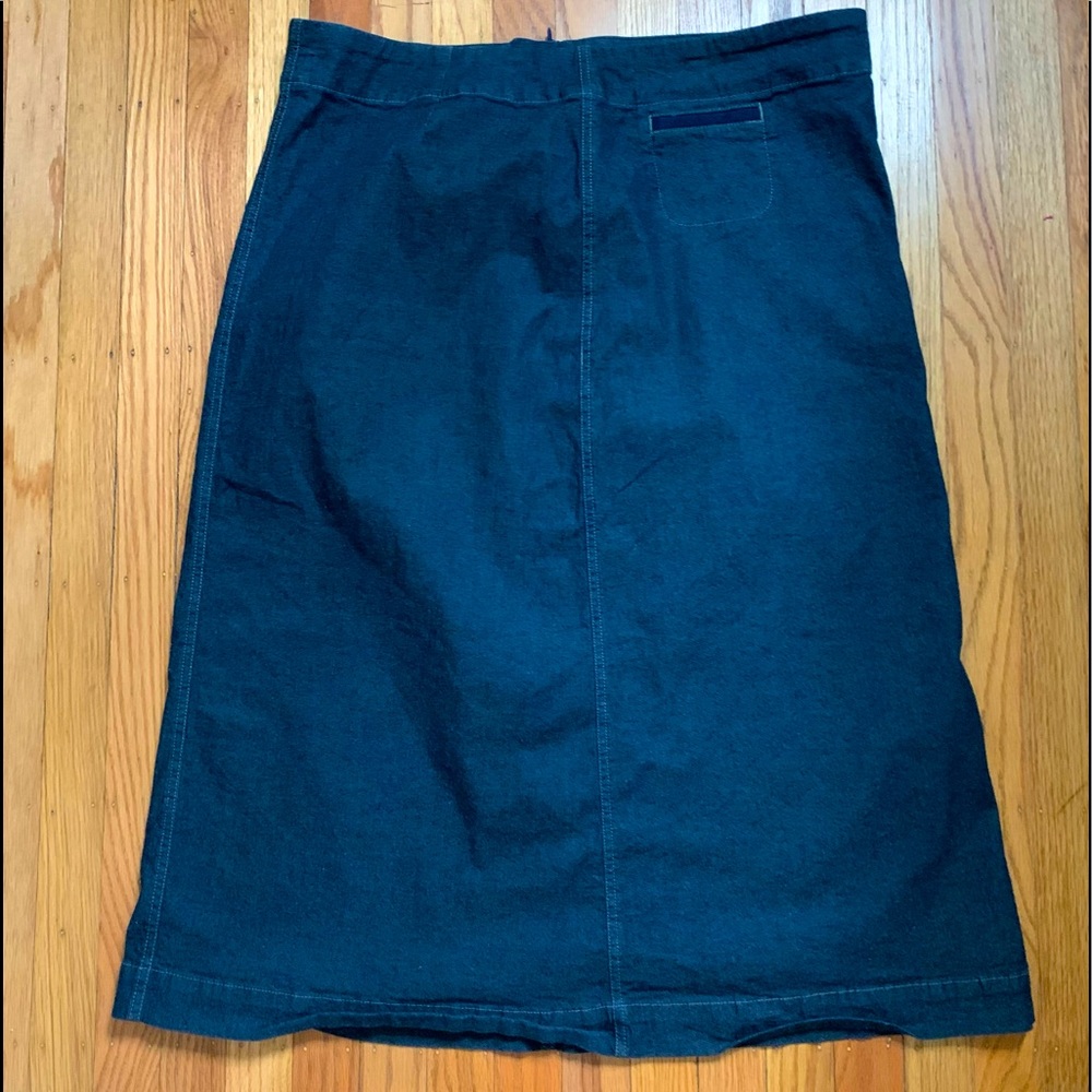 XL Soft Denim Maxi Skirt Eileen Fisher